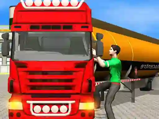 遊戲Oil Tanker Transporter Truck Simulator在線