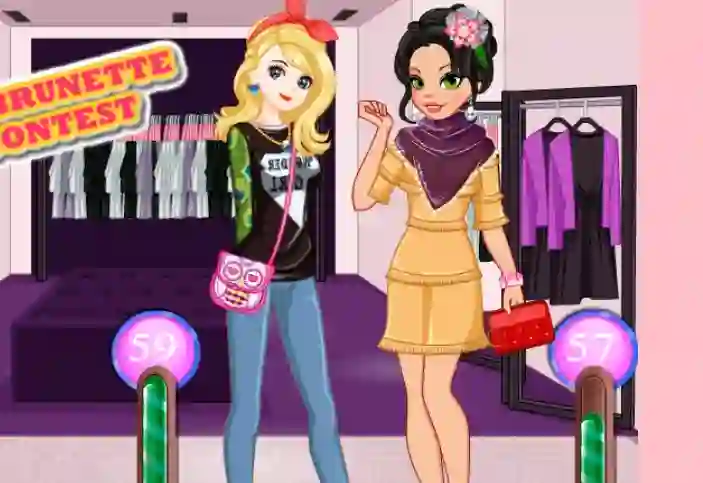 遊戲Blonde Vs Brunette Beauty Contest在線