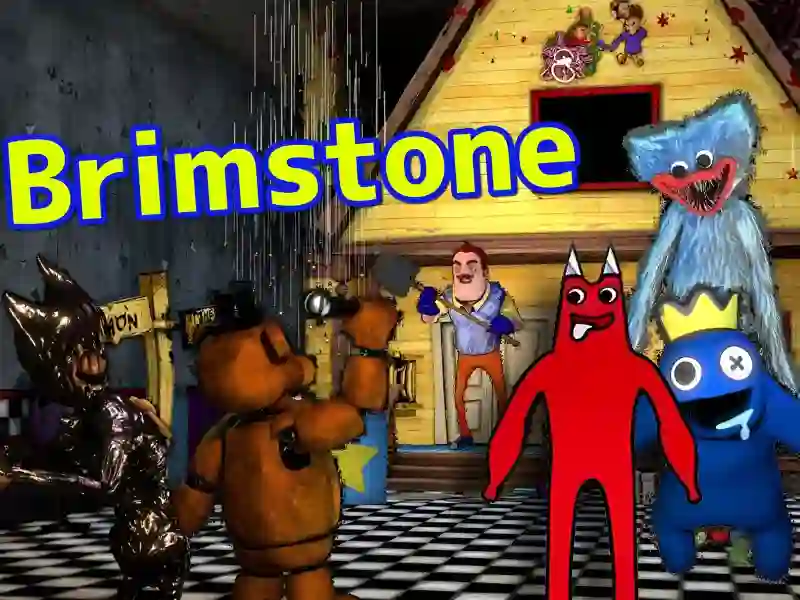 遊戲Friday Night Funkin nferior Mascots – Brimstone Cover在線