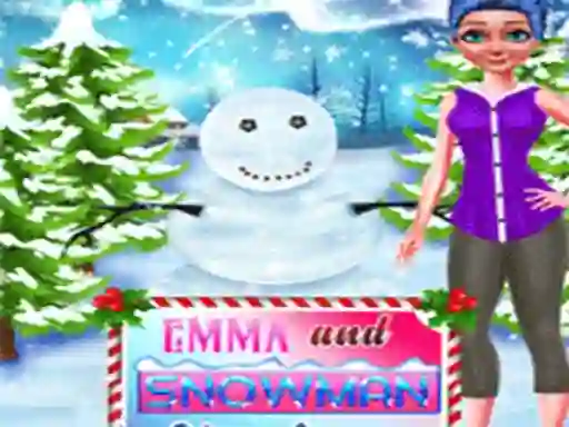遊戲Emma and Snowman Christmas在線