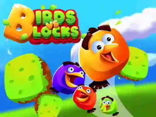 遊戲Birds vs Blocks在線