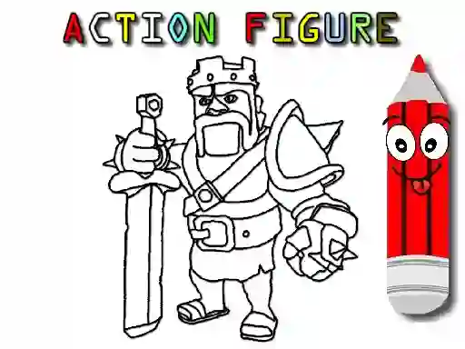 遊戲Back To School: Action Figure Coloring在線