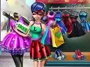 遊戲Dotted girl realife shopping在線