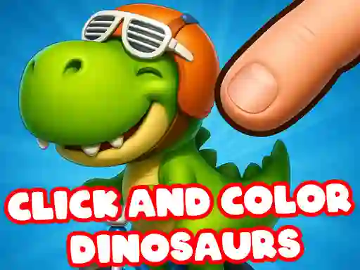 遊戲Click And Colors Dinosaurs在線