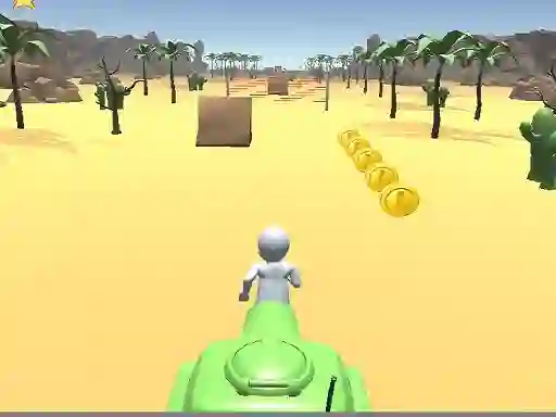 遊戲3D Desert Parkour在線