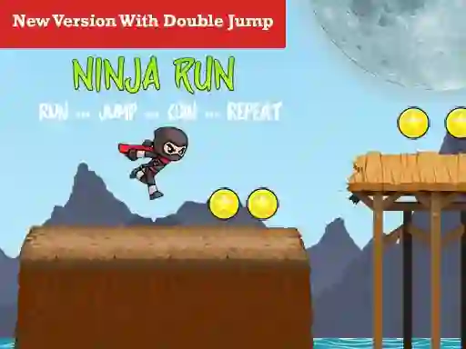 遊戲Ninja Run Double Jump在線