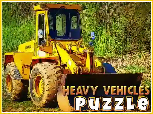 遊戲Heavy Vehicles Puzzle在線