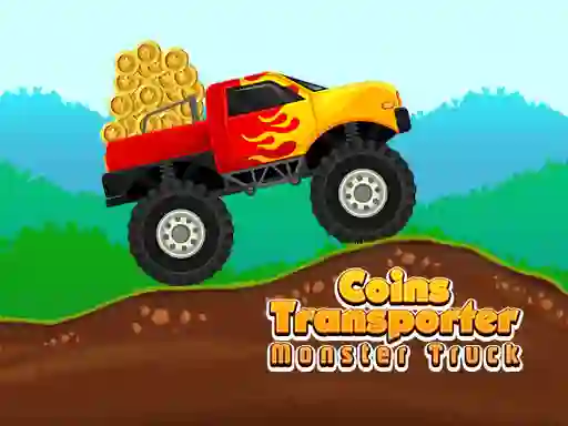 遊戲Coins Transporter Monster Truck在線