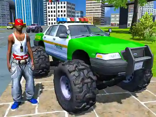 遊戲Monster Truck Stunts Driving Simulator在線