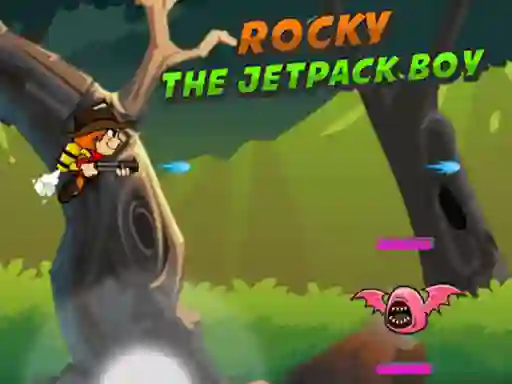 遊戲Rocky The Jetpack Boy在線