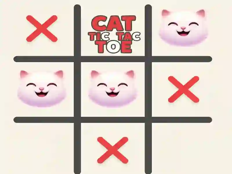 遊戲Cat Tic Tac Toe在線