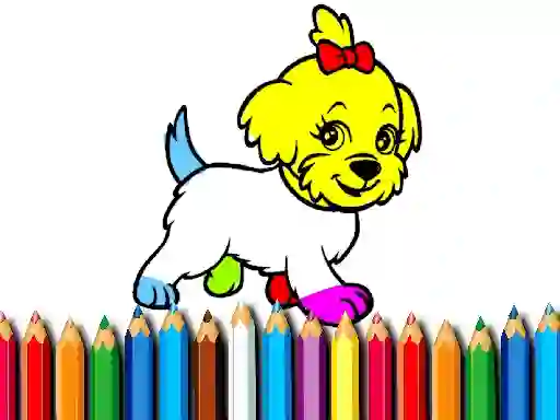 遊戲Back To School: Doggy Coloring Book在線