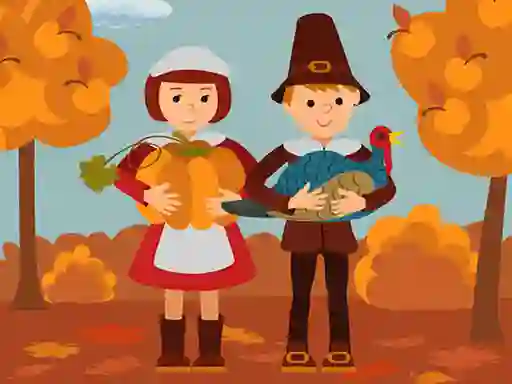 遊戲Thanksgiving Jigsaw在線