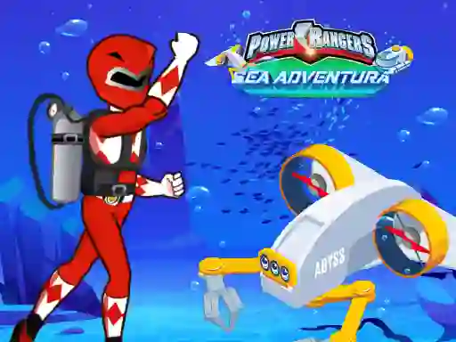 遊戲Power rangers Sea adventura在線