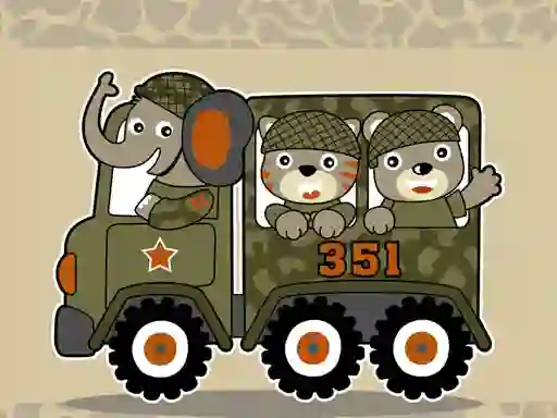 遊戲Army Weapon Vehicles Match 3在線