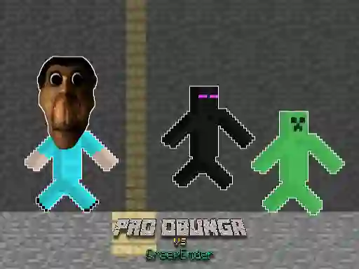 遊戲Pro Obunga vs CreepEnder在線