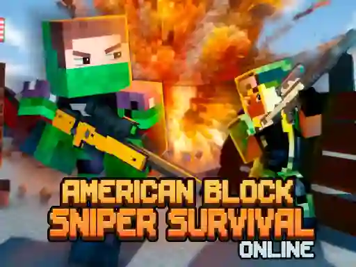 遊戲American Block Sniper Survival Online在線