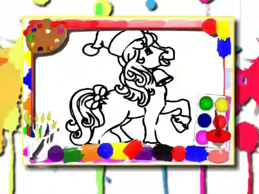 遊戲Horse Coloring Book在線