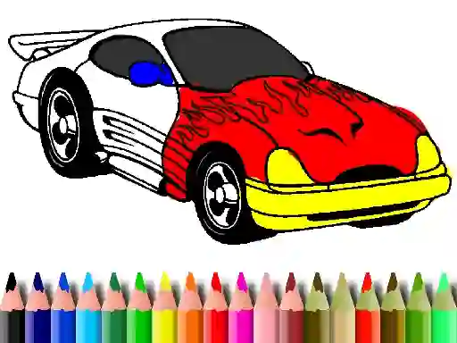 遊戲Back To School: Muscle Car Coloring在線