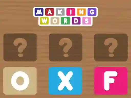 遊戲Making Words在線
