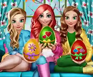 遊戲Princesses Easter Fun在線