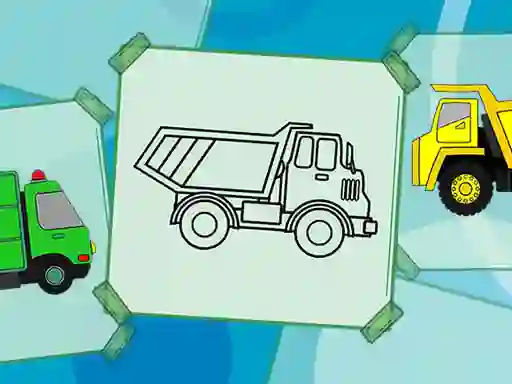 遊戲Truck Coloring Book在線