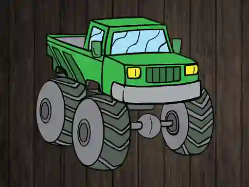 遊戲Monster Truck Jigsaw在線