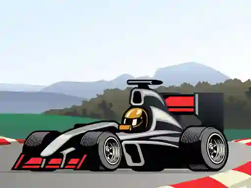 遊戲Super Race Cars Coloring在線
