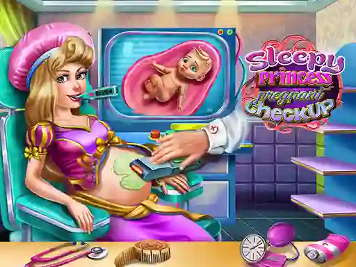 遊戲Sleepy Princess Pregnant Check Up在線