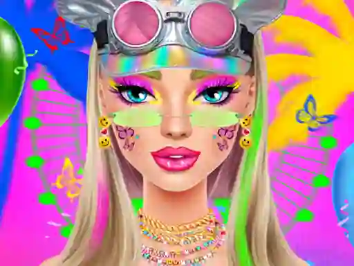 遊戲Festival Vibes Makeup在線