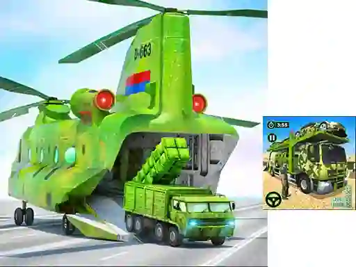 遊戲US Army Cargo Transport Truck Driving在線