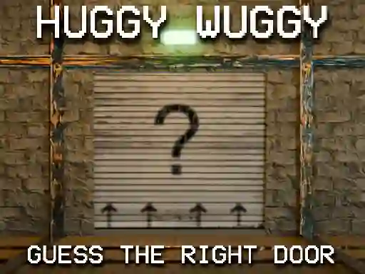 遊戲Huggy Wuggy Guess the right door在線