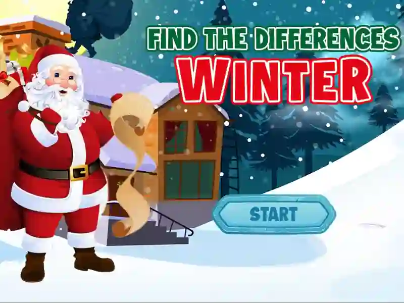 遊戲Find The Differences Winter在線