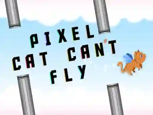 遊戲Pixel cat can't fly在線