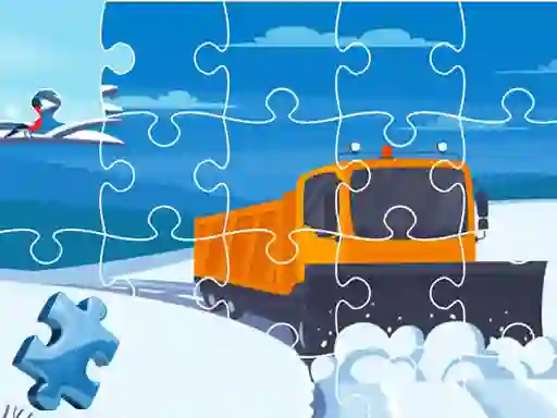 遊戲Winter Trucks Jigsaw在線