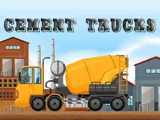 遊戲Cement Trucks Hidden Objects在線
