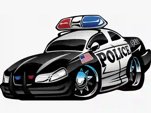 遊戲Police Cars Memory在線