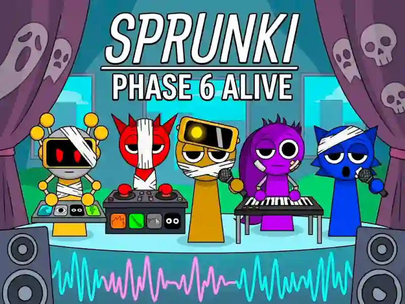 遊戲Sprunki Phase 6 Alive在線