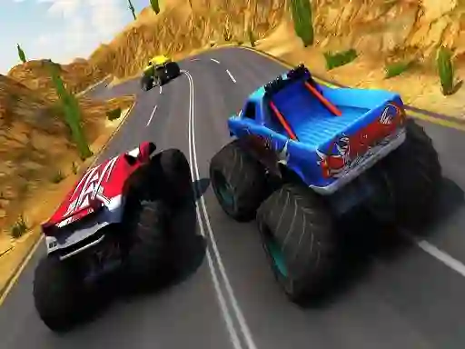 遊戲Xtreme Monster Truck & Offroad Fun在線