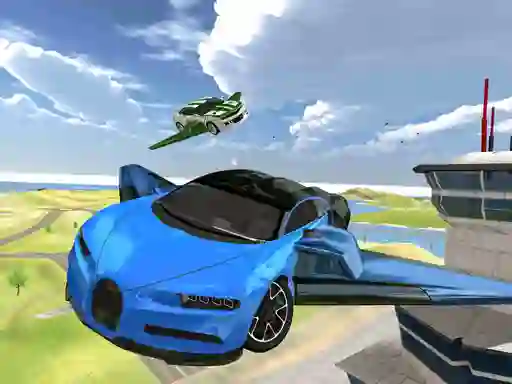 遊戲Ultimate Flying Car 3d在線