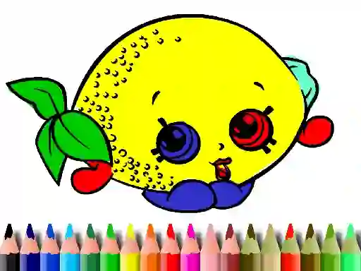 遊戲Back To School: Fruits Coloring Book在線