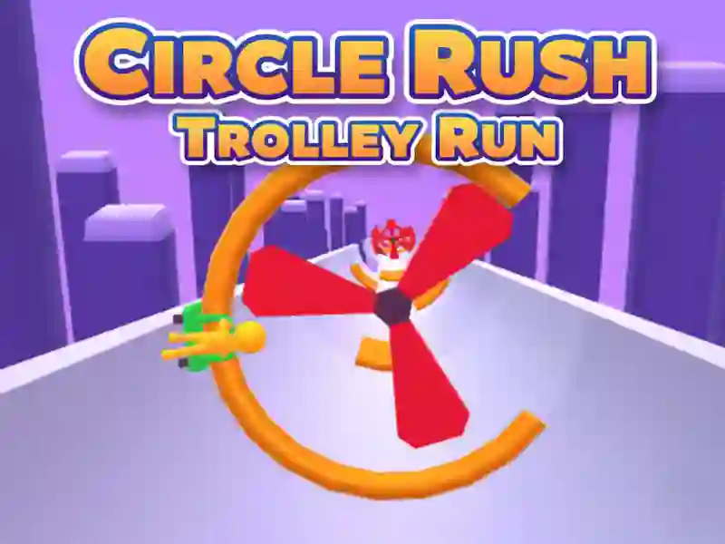 遊戲Circle Rush Trolley Run在線