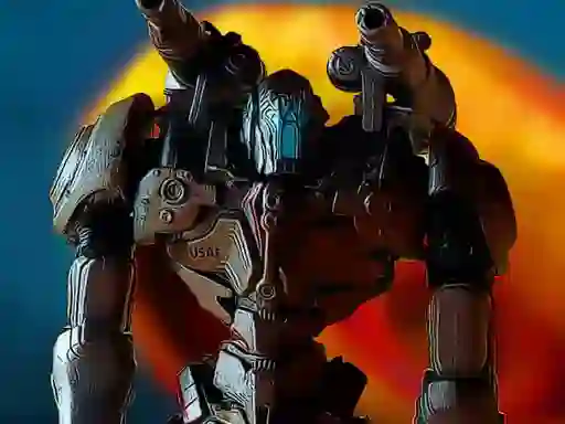 遊戲Metal Robot Puzzle在線