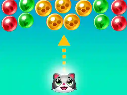 遊戲Save the cats Bubble shooter在線