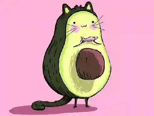 遊戲Avocado Puzzle Time在線