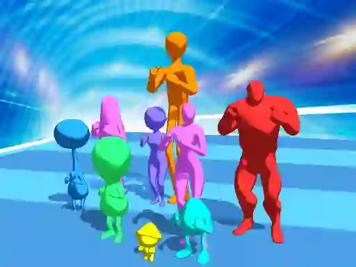 遊戲Stickman Crowd Fight在線