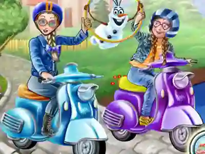 遊戲Princess Scooter Ride在線