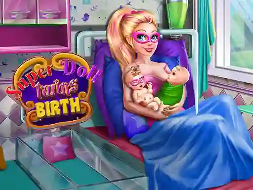 遊戲Super Doll Twins Birth在線