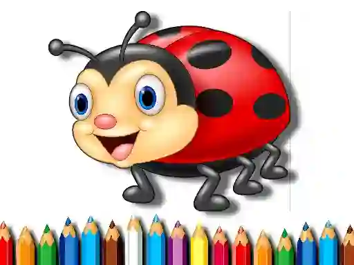 遊戲Ladybug Coloring Book在線
