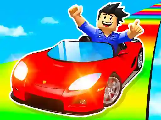 遊戲Epic Car Stunt Race Obby在線